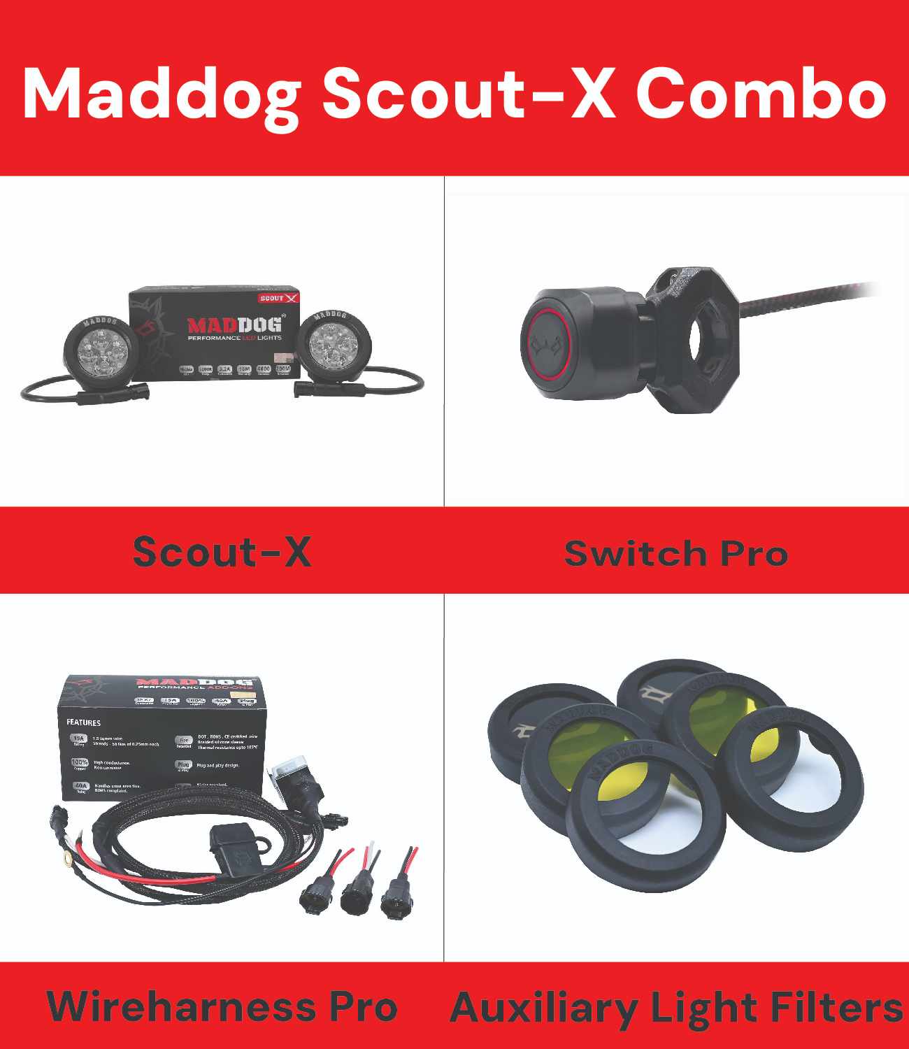 Maddog Scout X Combo