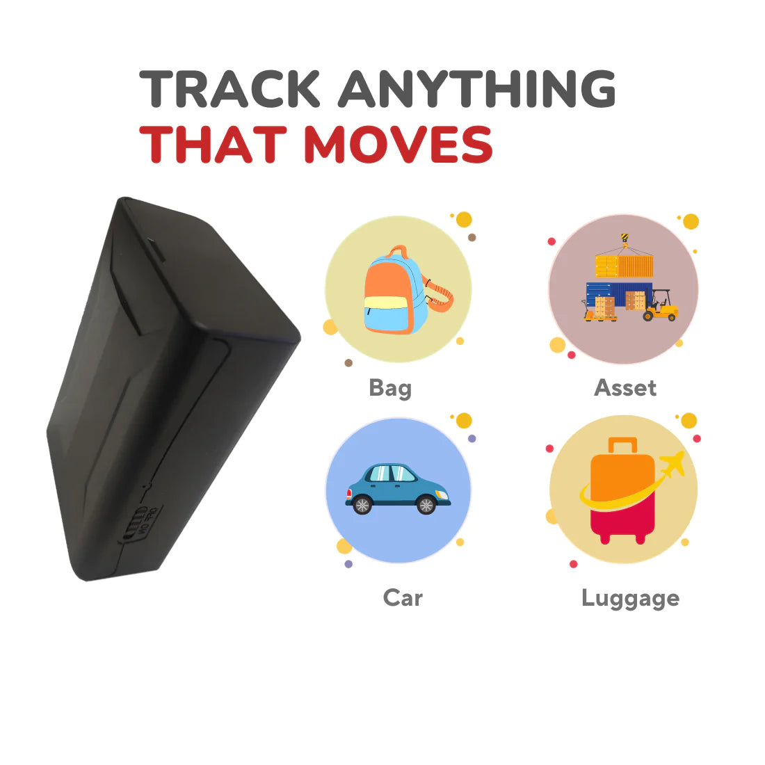 Fleettrack Plus - 10000 mAH Wireless GPS Tracker